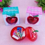 Caixa Para Maçã De Acrílico - Dia dos Professores