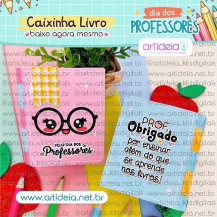 Caixinha Livro #2 Dia dos Professores
