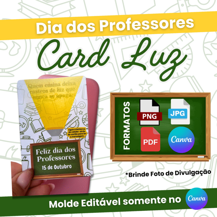 Card Luz - Dia dos Professores - Imagem 1