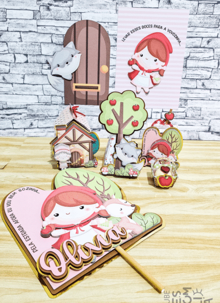 Chapeuzinho Vermelho - Kit Festa