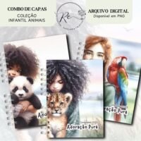 Combo de Capas Infantis Para o Cobgresso Adoração Pura