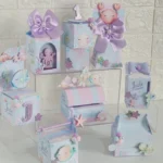 Fundo do Mar Rosa Cute – Kit Festa