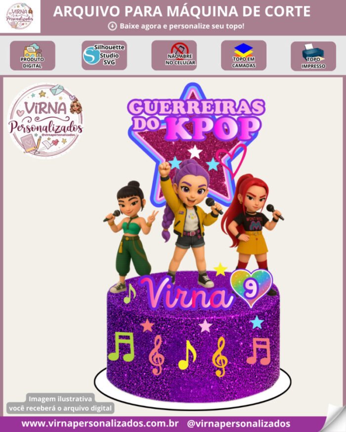 Guerreiras do K-Pop - Topo de Bolo - Imagem 1