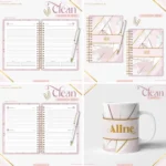 Geometric Rose – Coleção Basic Clean 2026 (Lina)