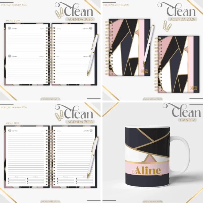 Black Gold – Coleção Basic Clean 2026 (Lina) - Imagem 1