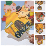 Os 3 Porquinhos - Kit Festa