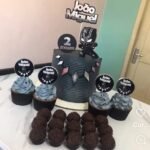 Pantera Negra Baby - Topo de Bolo