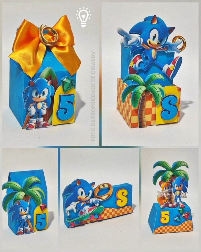 Sonic - Kit Festa - Imagem 1