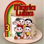 Turma da Mônica Arco Íris - Topo de Bolo