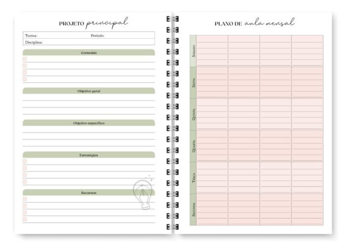 Miolo Planner Professor 2026 (Trilha do Papel) - Imagem 11