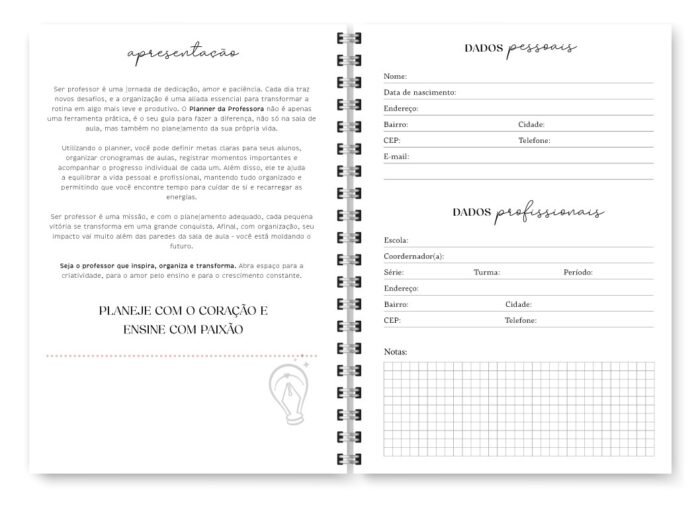 Miolo Planner Professor 2026 (Trilha do Papel) - Imagem 16