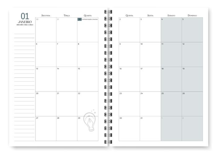 Miolo Planner Professor 2026 (Trilha do Papel) - Imagem 4