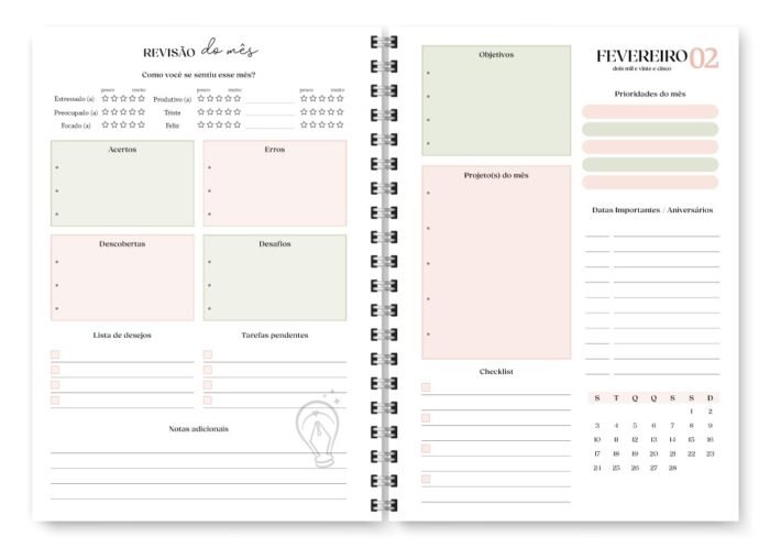 Miolo Planner Professor 2026 (Trilha do Papel) - Imagem 6