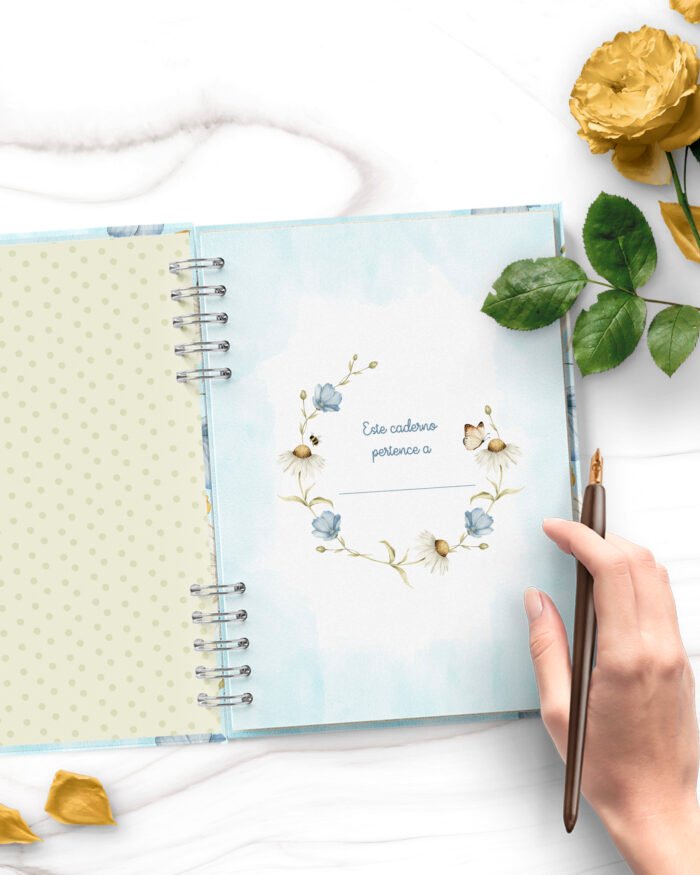 Caderno Pautado Flores do Campo (Bicho Papel) - Imagem 4