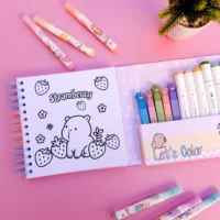 Pac De Colorir Capybara World - Imagem 4