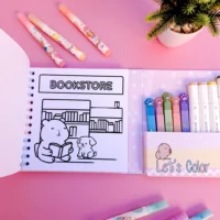 Pac De Colorir Capybara World - Imagem 6