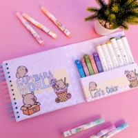 Pac De Colorir Capybara World - Imagem 7