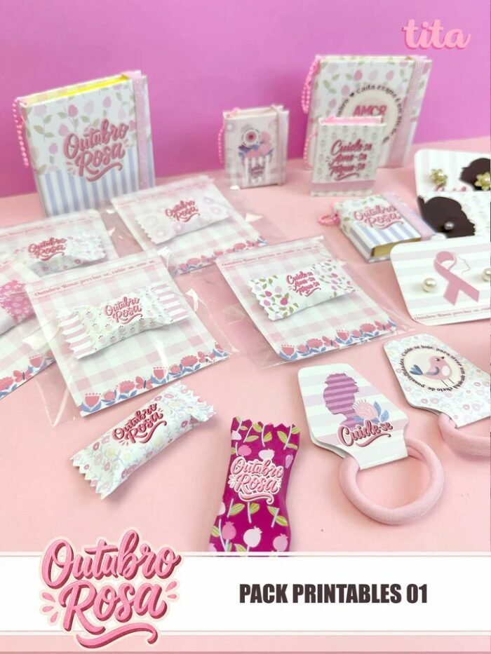 Outubro Rosa 2025 – Kit Printables 01 (Tita) - Imagem 7