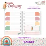 Planner 18,0 x 26,0 cm - Coleção Professores
