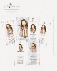 Marcadores de páginas Santa Filomena - Imagem 3