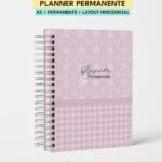 Planner Permanente A5 - Layout Horizontal