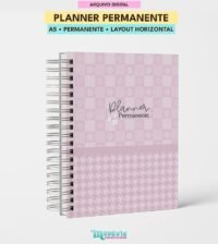Planner Permanente A5 - Layout Horizontal