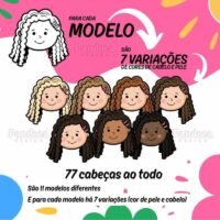 Bonequinhas Meninas – Kit Digital - Imagem 6