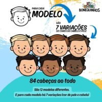 Bonequinhas Meninos – Kit Digital - Imagem 2