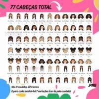 Bonequinhas Meninas – Kit Digital - Imagem 4