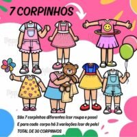 Bonequinhas Meninas – Kit Digital - Imagem 3