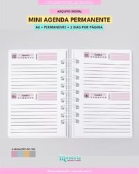 Mini Agenda Permanente A6 – 2DPP - Imagem 3