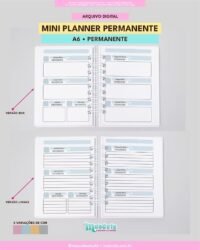 Mini Planner Permanente A6 - Imagem 4