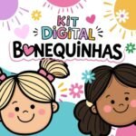 Bonequinhas Meninas – Kit Digital