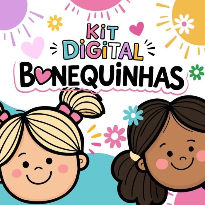 Bonequinhas Meninas – Kit Digital - Imagem 1