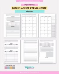 Mini Planner Permanente A6 - Imagem 6