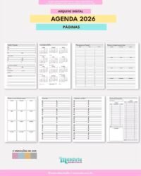 Agenda Datada 2026 – A5 2DPP - Imagem 3