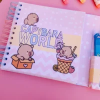 Pac De Colorir Capybara World - Imagem 2