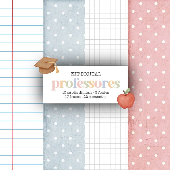 Kit Digital Dia dos Professores 2025 (Vê Moraes) - Imagem 1