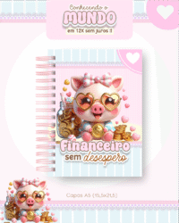 Financeiro sem desespero – Capas Controle Financeiro (Pamella)