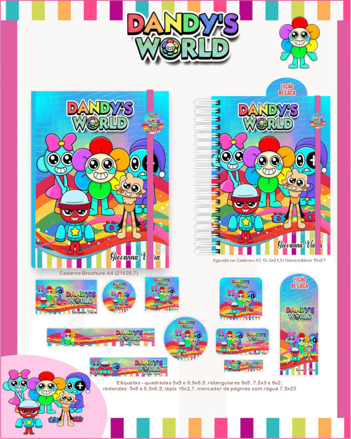 Dandy´s World – Escolar 1.0 2026 (Pamella) - Imagem 2