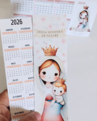 COMBO Calendários 2026 (Abelhinha) - Imagem 2