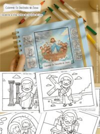 Livro de Colorir: Colorindo os Discípulos de Jesus (Carinas Paper) - Imagem 3