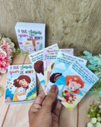 Arquivo devocional com Cards- O que Jesus quer de mim (Desenhitos da Jana) - Imagem 3