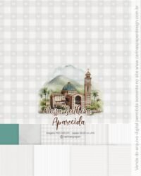 Kit Digital Ilustrações Nossa Senhora Aparecida 6 (Carinas Paper) - Imagem 3