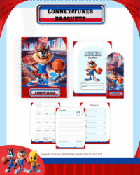 Lonney Tunes Basquete – Escolar 1.0 2026 (Pamella) - Imagem 4