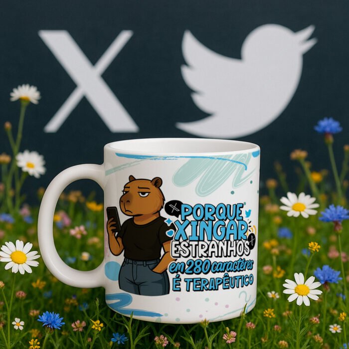 Arte Caneca Capivarinha Redes Sociais - Imagem 6
