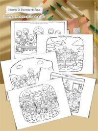 Livro de Colorir: Colorindo os Discípulos de Jesus (Carinas Paper) - Imagem 7