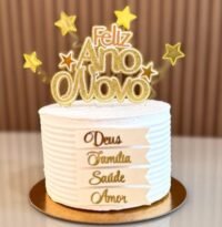 Ano Novo 2026 - Pacote de Topo de Bolo (Toppers de Luxo) - Imagem 10