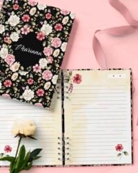 Kit 5 Capas e 5 Miolos Pautado Coleção Flores e Cores - Imagem 3