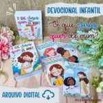 Arquivo devocional com Cards- O que Jesus quer de mim (Desenhitos da Jana)